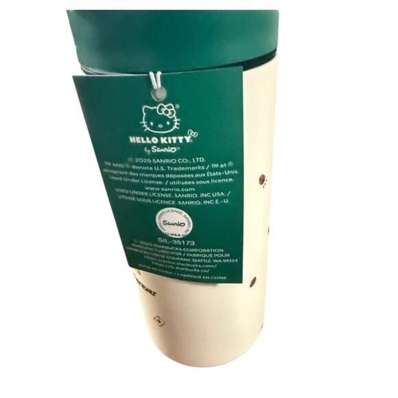 Starbucks x Hello Kitty 2025 Limited Edition Stainless Steel Tumbler 12 oz - Picture 6 of 15